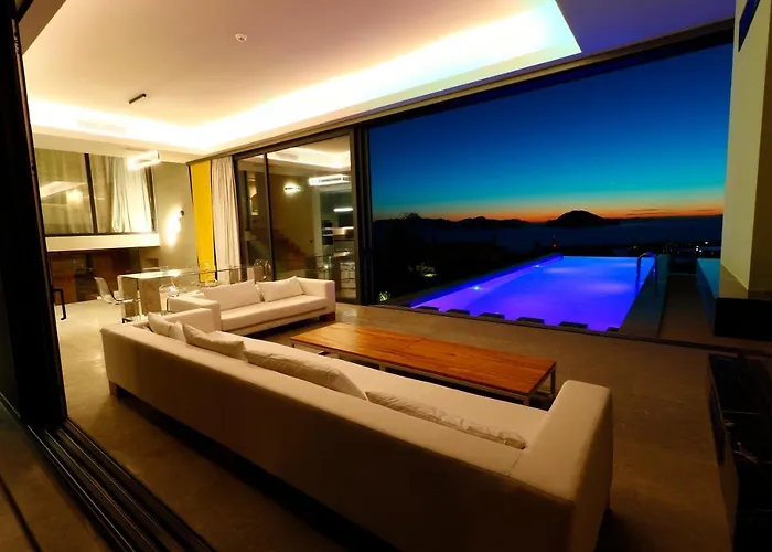 Vistaport A - Luxury With Private Pool And Sea View بودروم