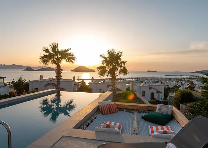Vistaport A - Luxury With Private Pool And Sea View Bodrum
