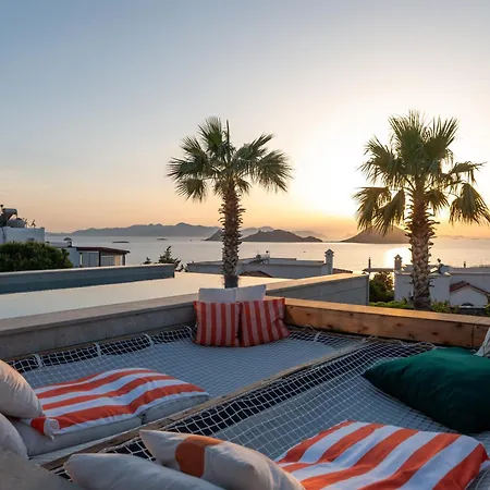 Vistaport A - Luxury With Private Pool And Sea View 博德鲁姆